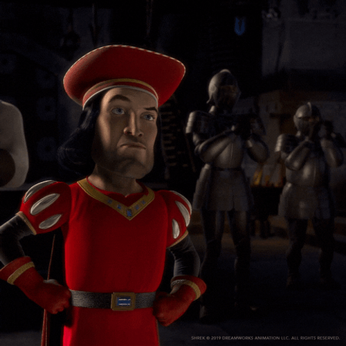 Lord Farquaad Nodding GIF
