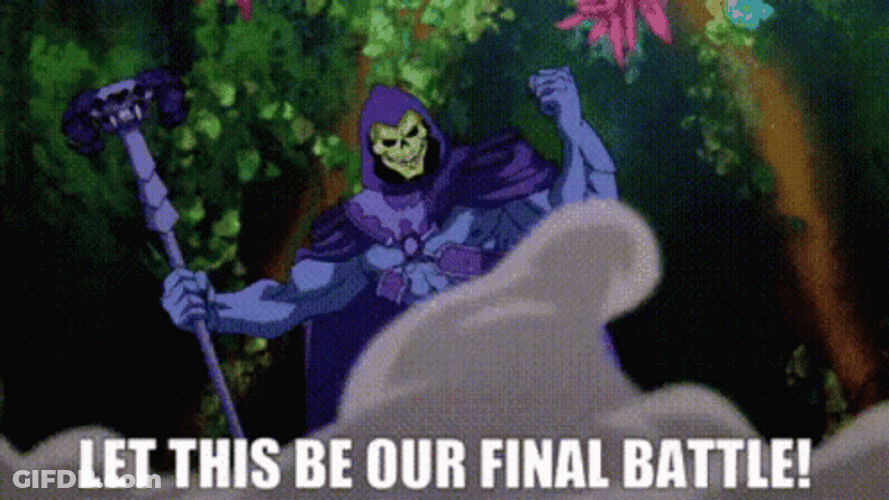 Lord Of Destruction Skeletor Final Battle GIF