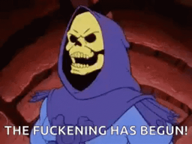 Lord Of Destruction Skeletor Fuckening Has Begun GIF