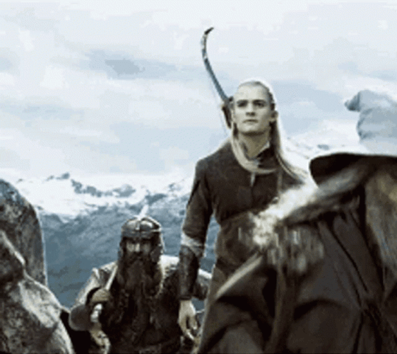 Lord Of The Rings Fellowship Legolas GIF