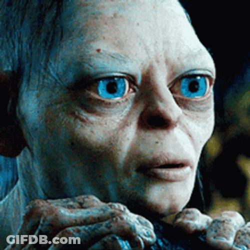 Lord Of The Rings Gollum Oh Wait GIF