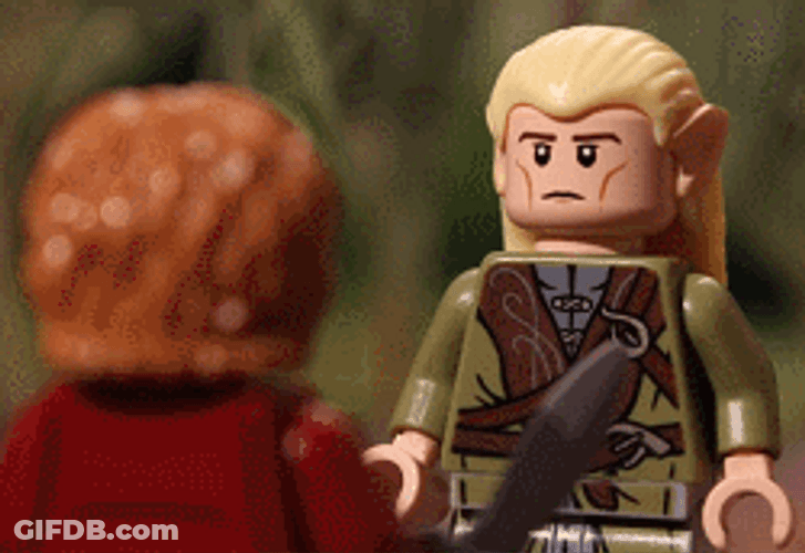 Lord Of The Rings Legolas Legos GIF
