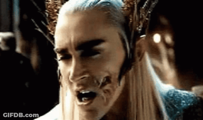 Lord Of The Rings Legolas Transforming GIF