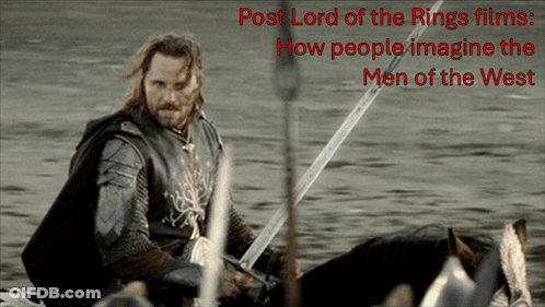 Lord Of The Rings Post Films Men Of The West GIF