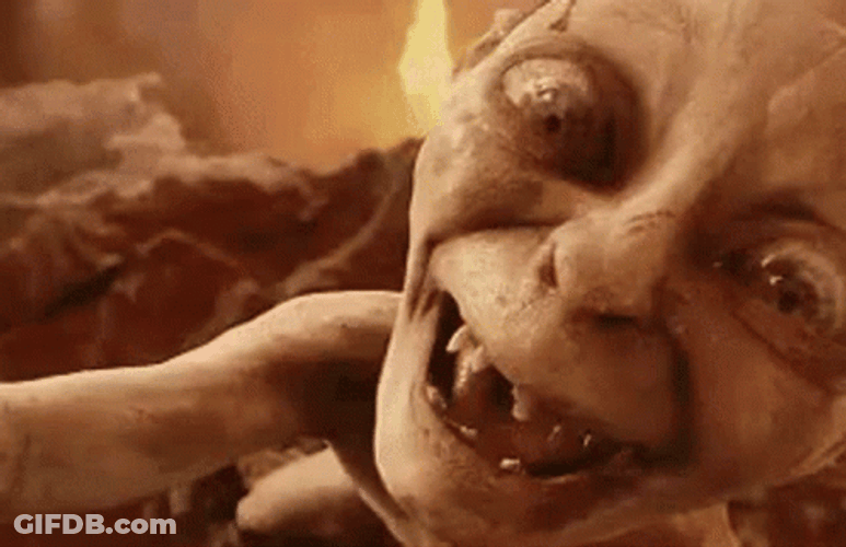 Lord Of The Rings Smeagol GIF