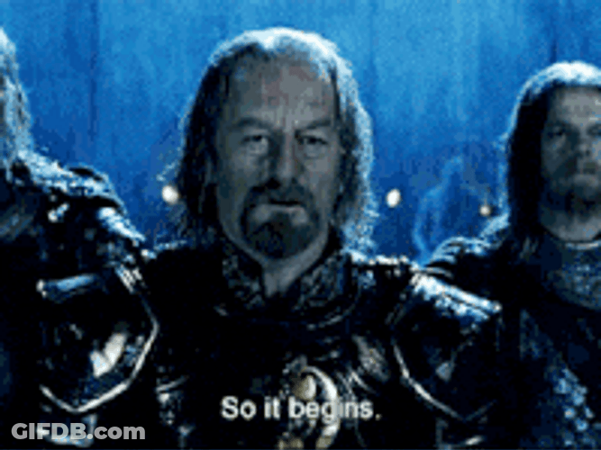 Lord Of The Rings Théoden GIF
