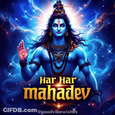 Lord Shiva Poster Har Har Mahadev GIF