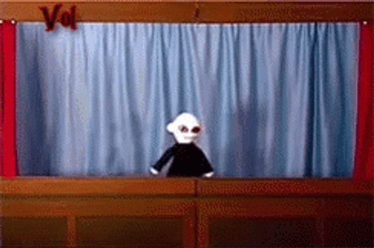 Lord Voldemort Dancing Puppet GIF