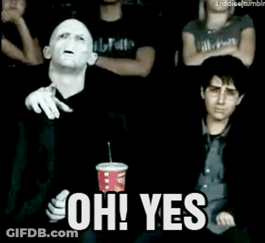 Lord Voldemort Oh Yes GIF