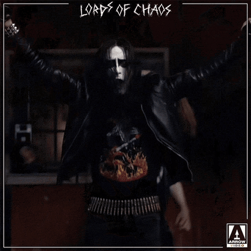 Lords Of Chaos Black Metal Music Band GIF