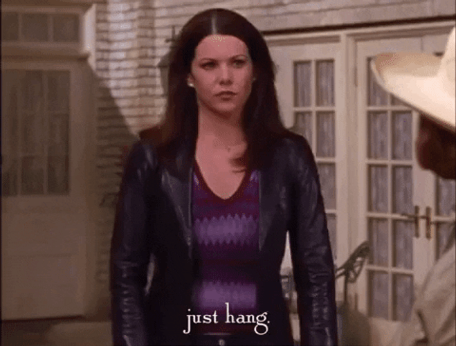 Lorelai Gilmore Just Hanging Around GIF