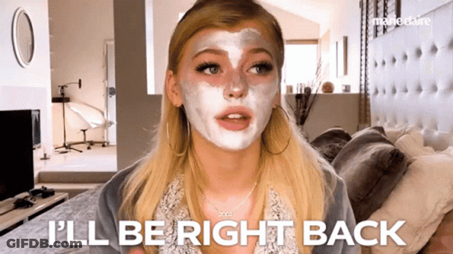 Loren Gray I'll Be Right Back GIF