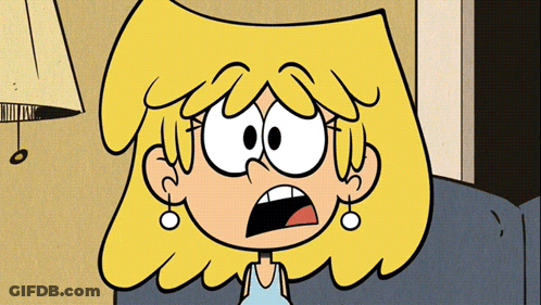Lori From The Loud House Sitting On Couch GIF