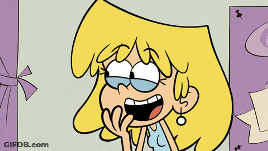 Lori Loud Nervous Laugh GIF