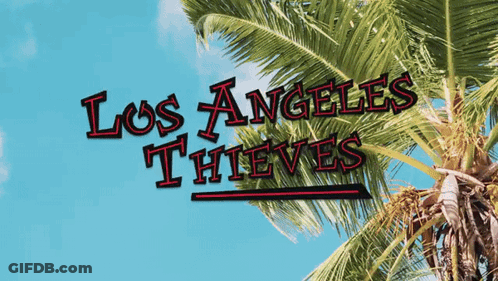 Los Angeles Dodgers Truck Sweeping Street GIF
