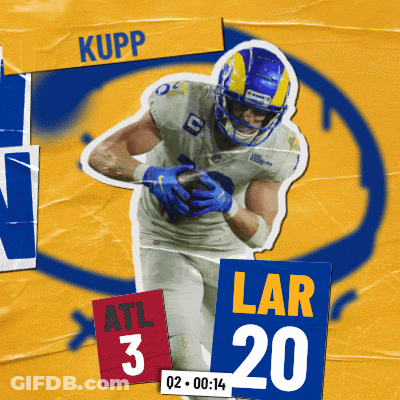 Los Angeles Rams (20) Vs. Atlanta Falcons (3) Second Quarter GIF