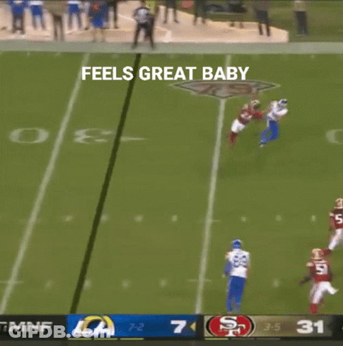 Los Angeles Vs. San Francisco Thursday Night Football GIF