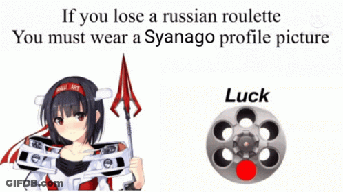 Lose Russian Roulette Wear Synago Profile Picture GIF