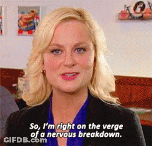 Losing My Mind Nervous Breakdown GIF