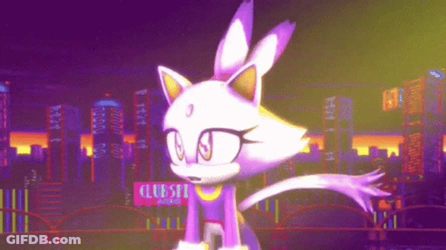 Lost Blaze The Cat GIF