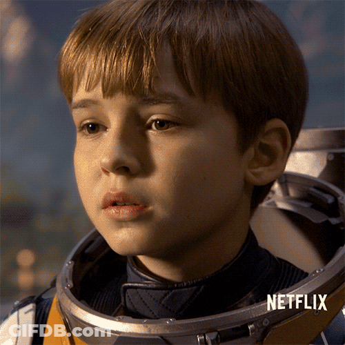 Lost In Space Maureen Smiles At Will Robinson GIF