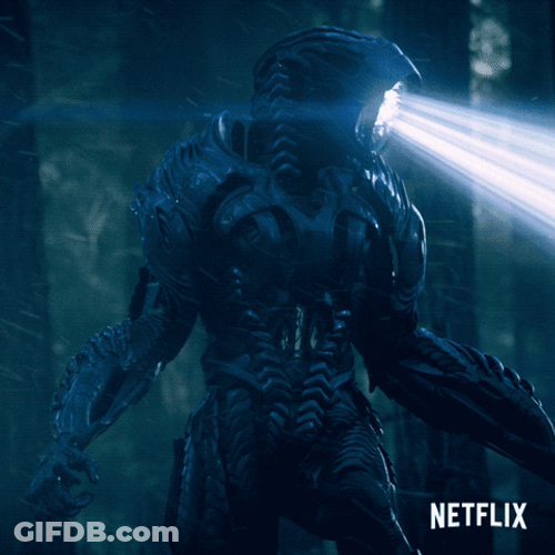 Lost In Space Robot Illuminating Surrounding GIF