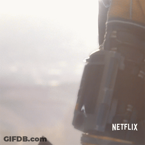 Lost In Space Slow Motion Walk GIF