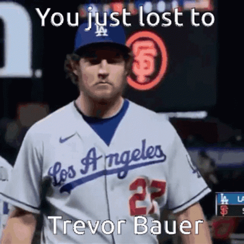 Lost To Trevor Bauer GIF