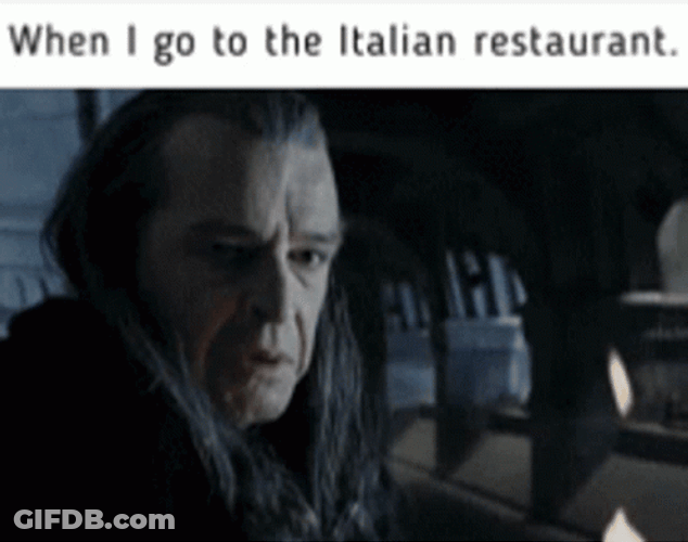 Lotr Bring Bread And Oil GIF