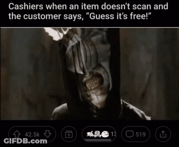 Lotr Monster Evil Smile GIF