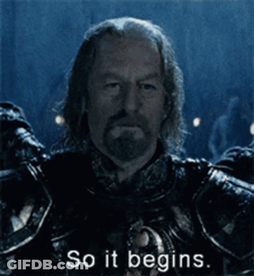 Lotr So It Begins GIF