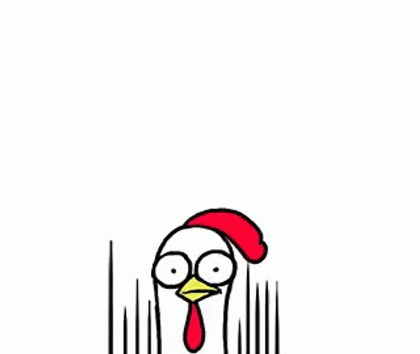 Lots Of Chicken Bro Staring GIF