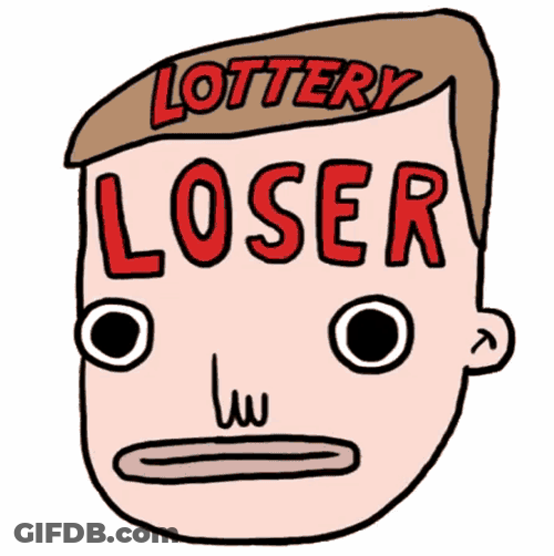 Lottery Loser GIF