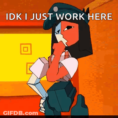 Loud House Cartoon Character Standing In Front Of Door GIF