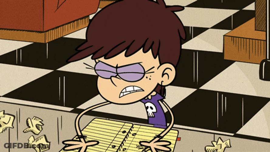 Loud House Mom Daughter Luna GIF