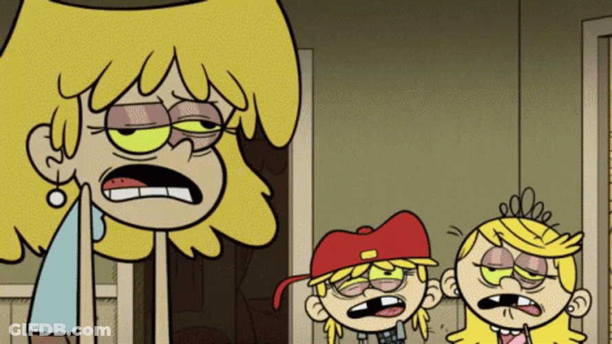 Loud House Mom Lori Is Tired GIF