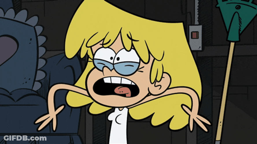 Loud House Mom Scared GIF