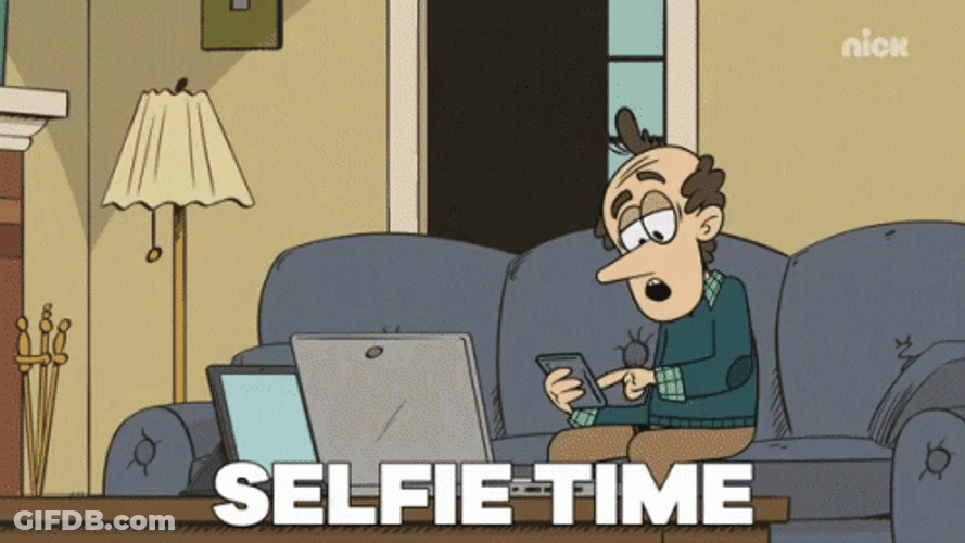 Loud House Mom Selfie Time GIF