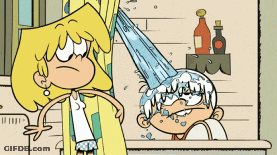 Loud House Mom Wake Up Shower GIF