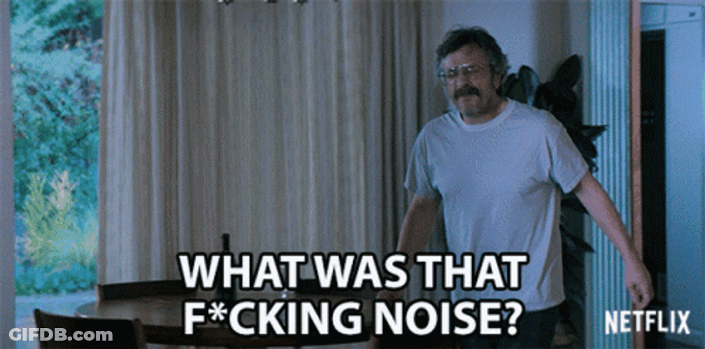 Loud Noise What Was That GIF