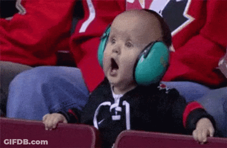 Loud Noises Cute Baby GIF
