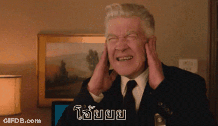 Loud Noises David Lynch GIF