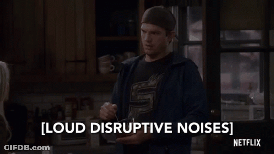Loud Noises Disruptive Sound Effects GIF