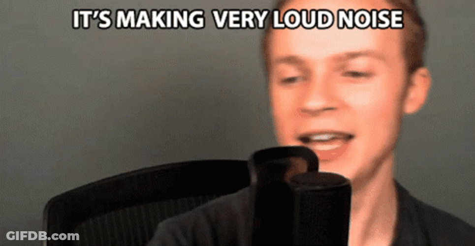 Loud Noises Fred Pye Podcast GIF
