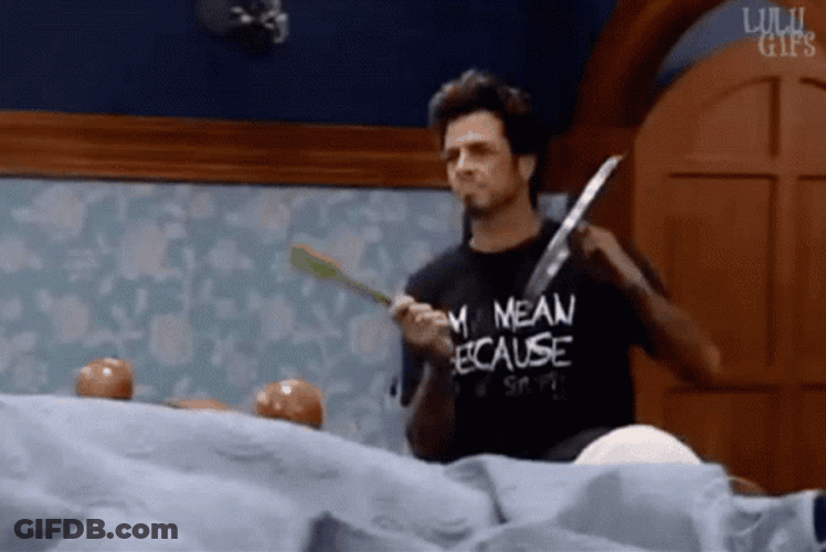 Loud Noises Wake Up Prank GIF
