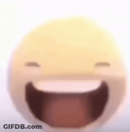 Loudly Laughing Emoji Meme GIF