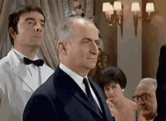 Louis De Funès Facepalm Meme GIF