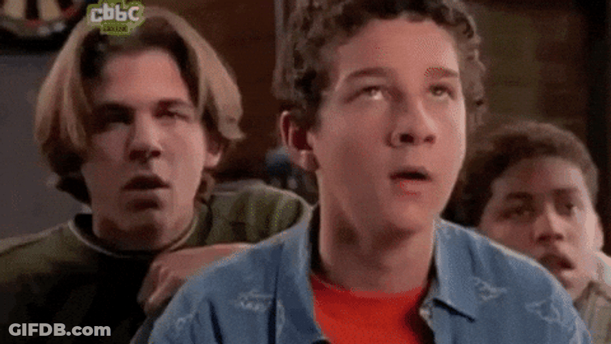 Louis Stevens AJ Trauth Look Up GIF