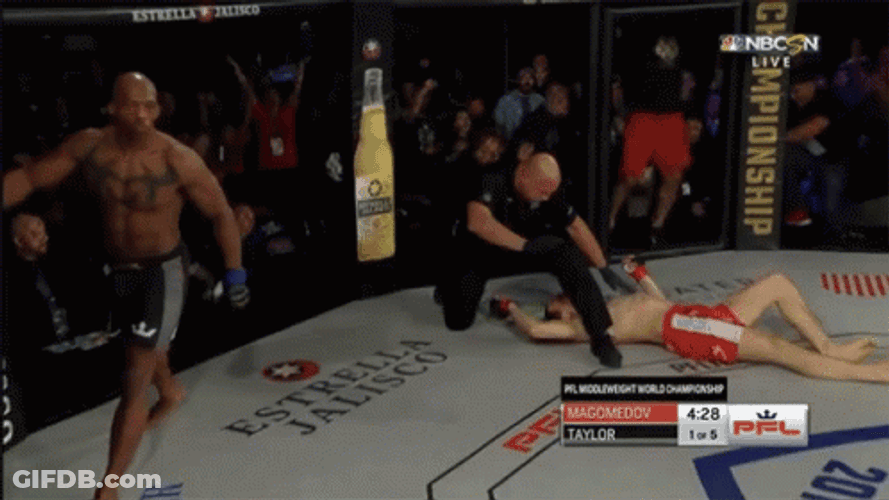Louis Taylor Down Goes Frazier GIF