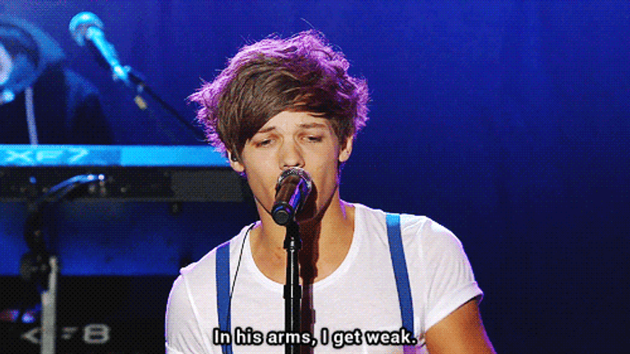 Louis Tomlinson Hickey Weak Song GIF
